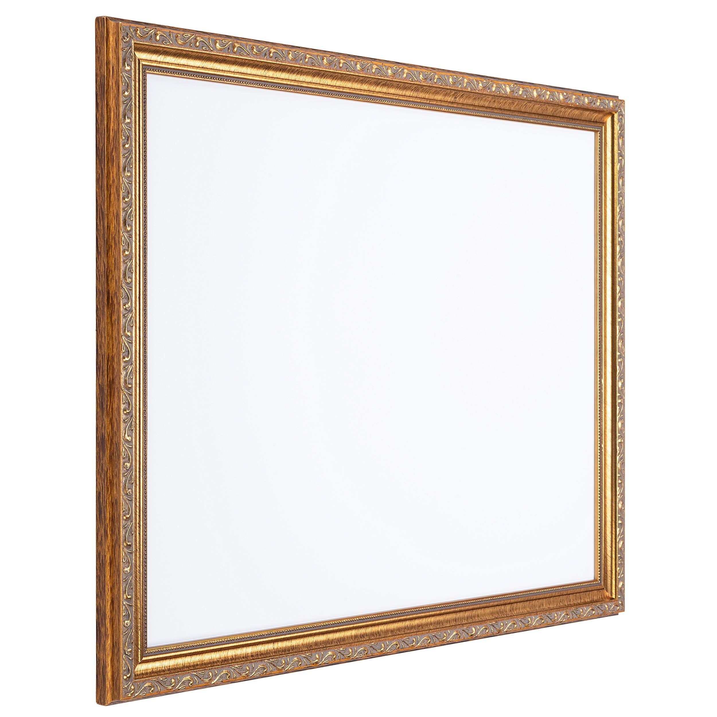 8x22 Frame Red Solid Wood Picture Frame Width 1.75 Inches